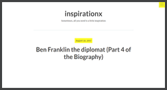 Desktop Screenshot of inspirationx.com