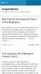 Mobile Screenshot of inspirationx.com